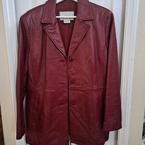 Nine West leather jacket